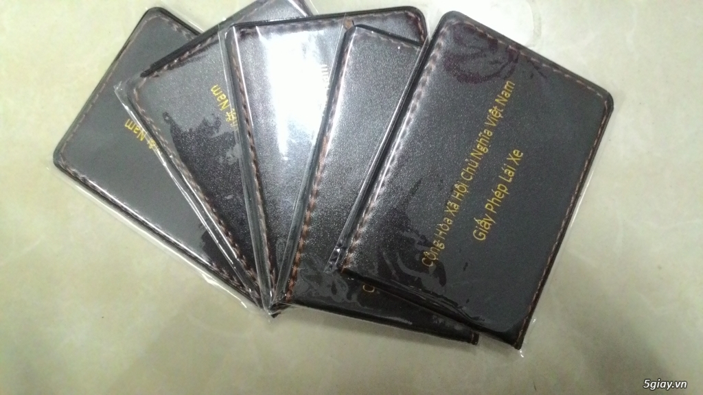 Chuyên cung cấp ví da bảo quản giấy tờ,bằng lái. - 1