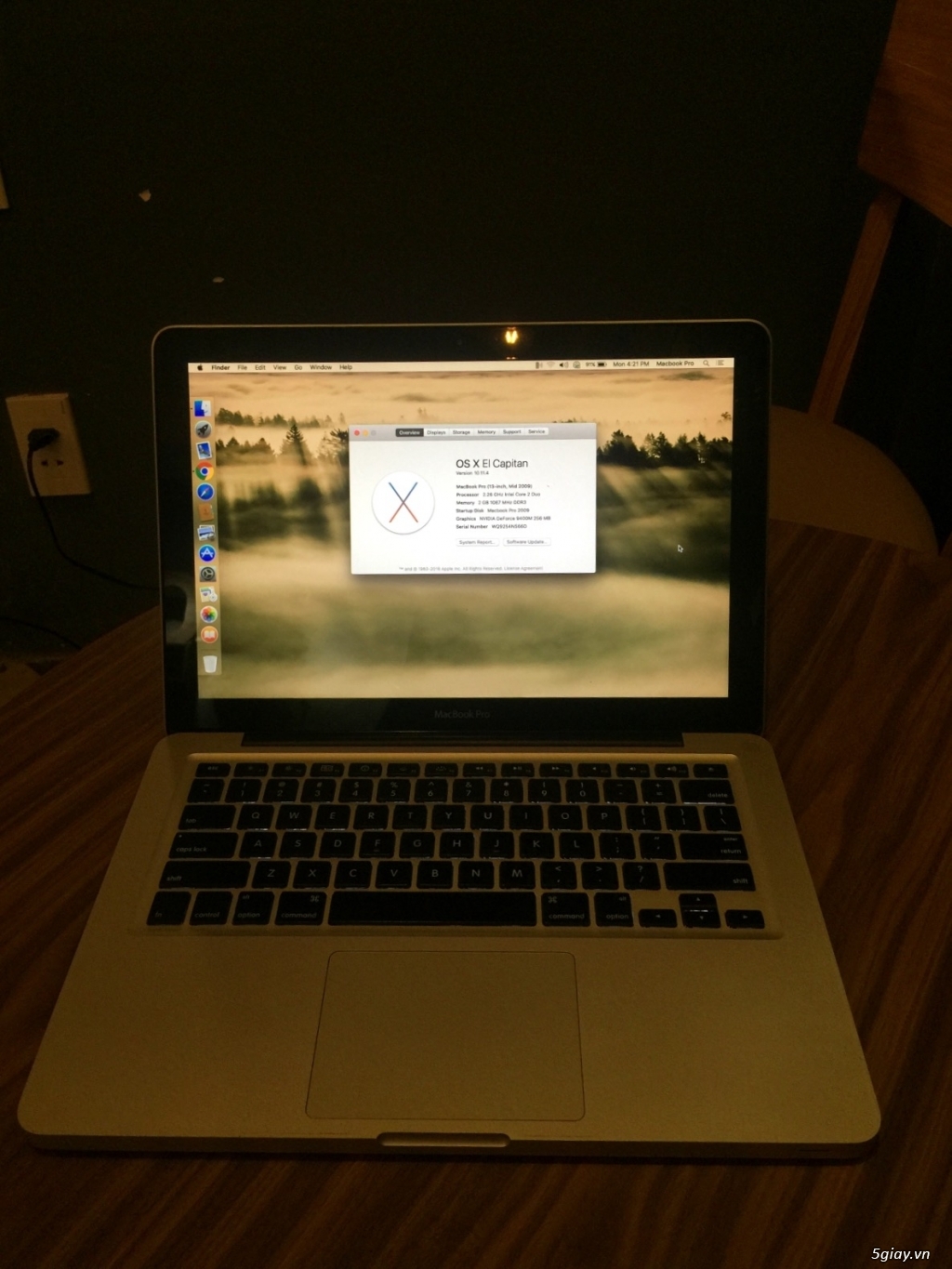 Macbook Pro Mid 2009 máy đẹp giá tốt - 3
