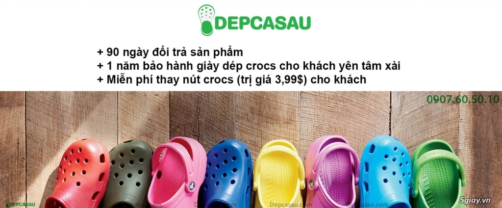 Crocs Chính Hãng - Crocs Xịn - Dép Crocs - Giày Crocs - XauLa.vn