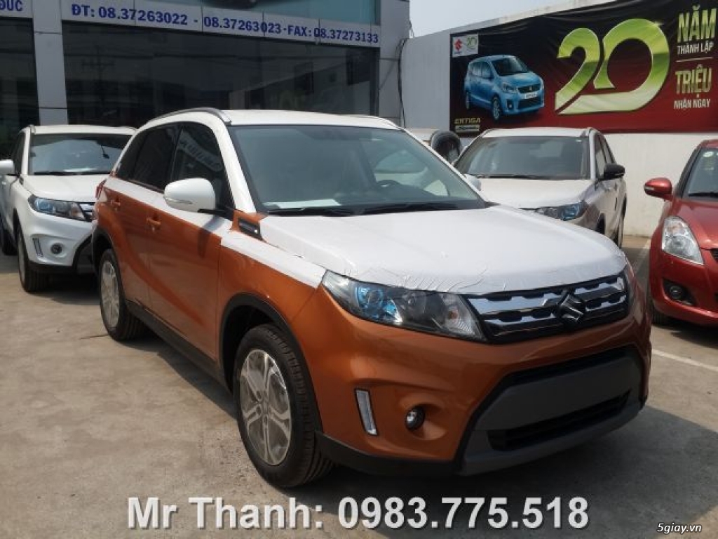 Suzuki Vitara 2016, Giá xe suzuki Vitara, có xe giao ngay, đủ màu để chọn.