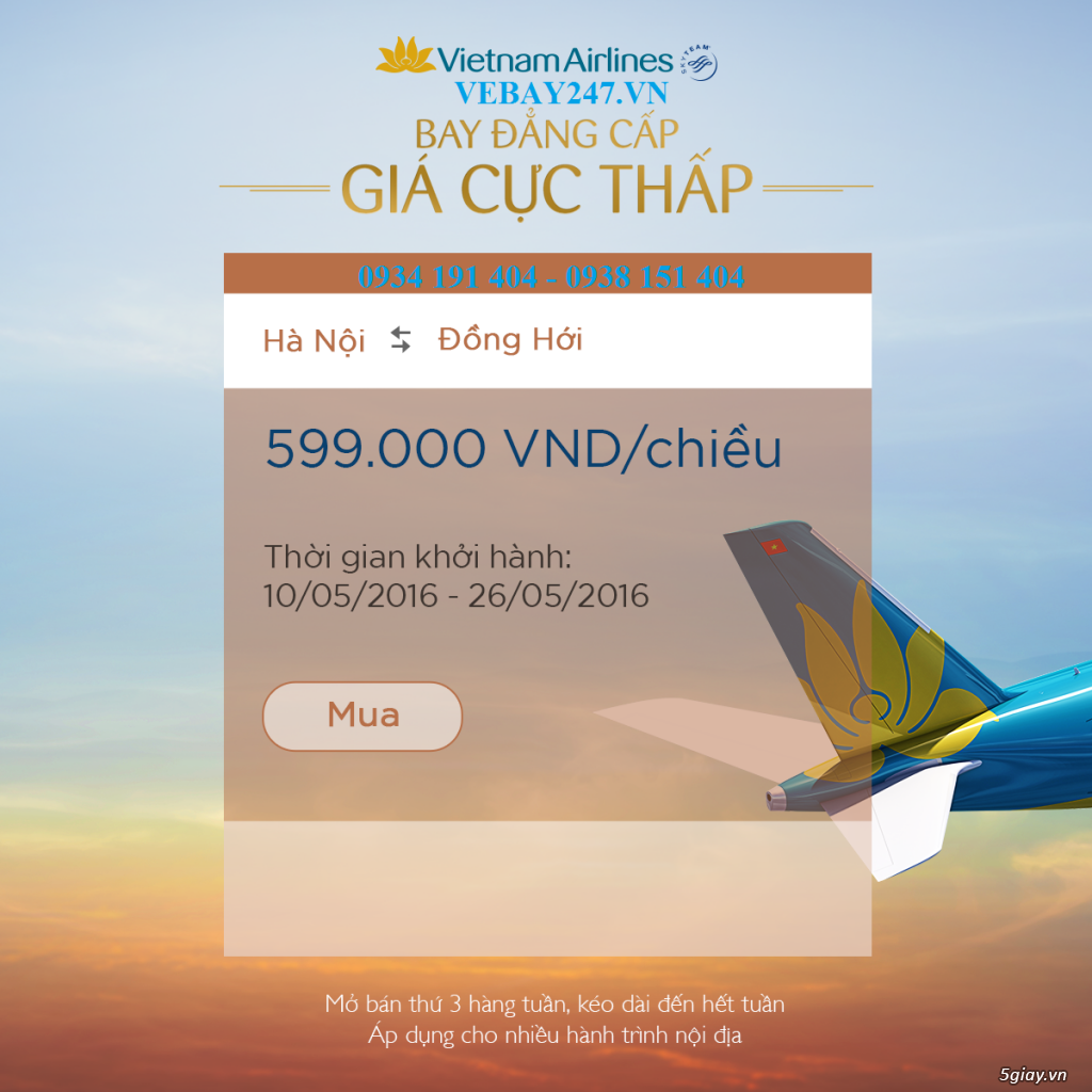 [vebay247.vn] ưu đãi vé máy bay giá rẻ VIETNAM AIRLINES - 4