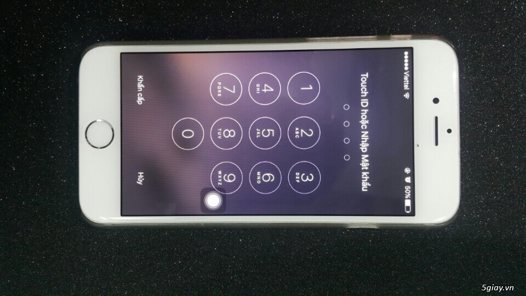 iphone 6 -16gb silver hàng mỹ, zin đẹp 96% - 7