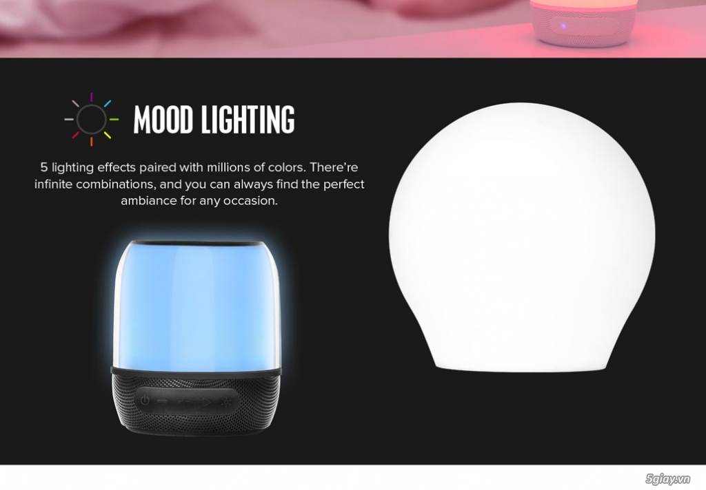 Loa thông minh AURA BULB & Sạc dự phòng SS 11300mah chính hãng - 4