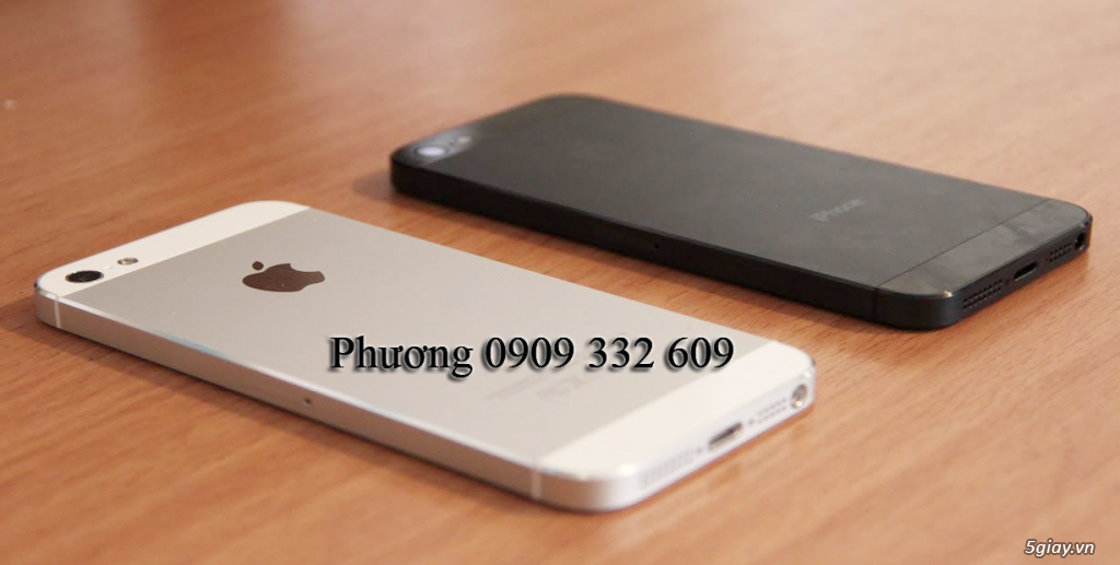 iPhone 5 Lock Trắng và Đen Đẹp Giá Mềm Cho Anh Chị Em 5Giay - 2