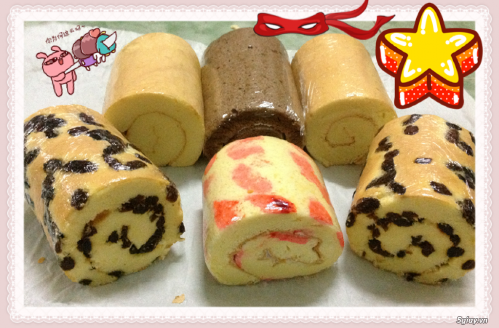 Bóng bay cung cấp các loại bánh homemade:su, kem bắp,tiramisu,mouse... - 3