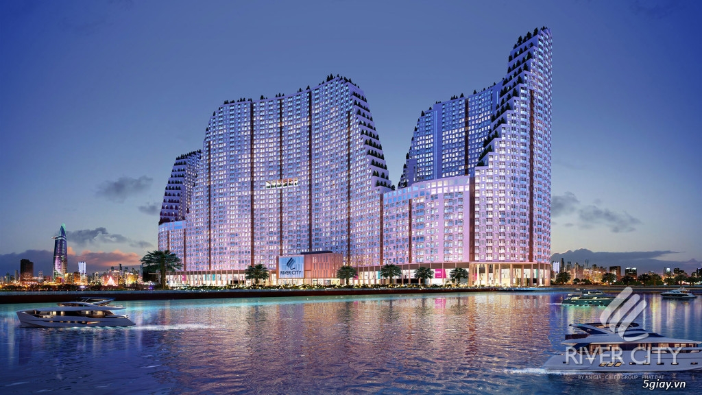 CĂN HỘ SÂN VƯỜN, NỐI LIỀN VƯỜN TREO CỰC HOT TẠI RIVER CITY, LIÊN HỆ NGAY 0947590577