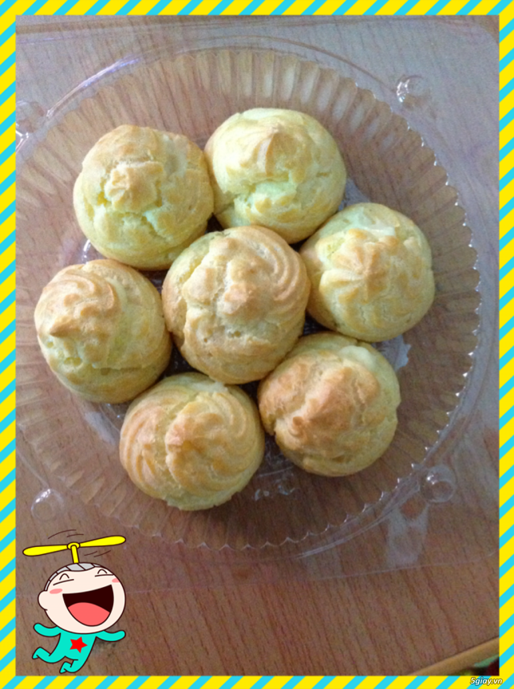 Bóng bay cung cấp các loại bánh homemade:su, kem bắp,tiramisu,mouse...
