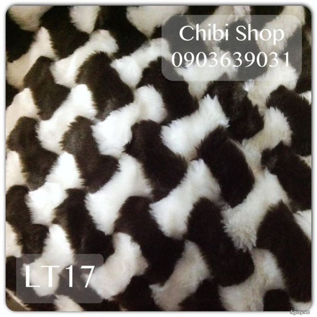 [HCM] Vải lông thú ĐỘC - LẠ 0903639031 - 1