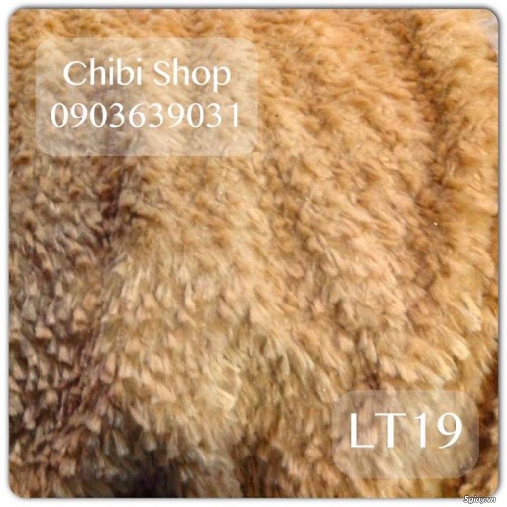 [HCM] Vải lông thú ĐỘC - LẠ 0903639031 - 2