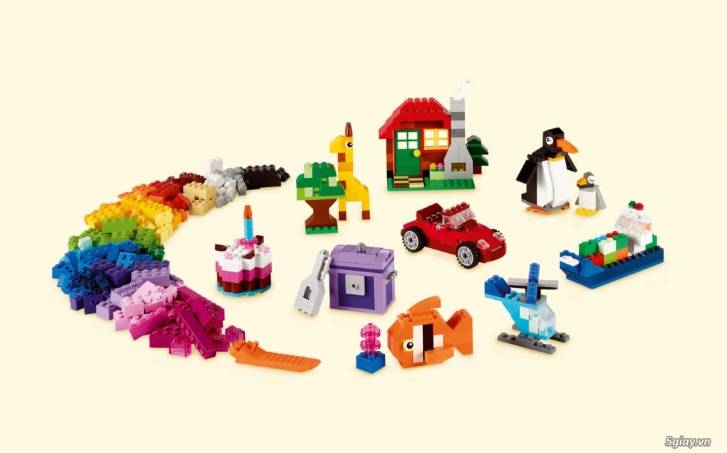 Đồ chơi xếp hình Lego Classic 10695 - Thùng gạch lắp ráp sáng tạo - 3