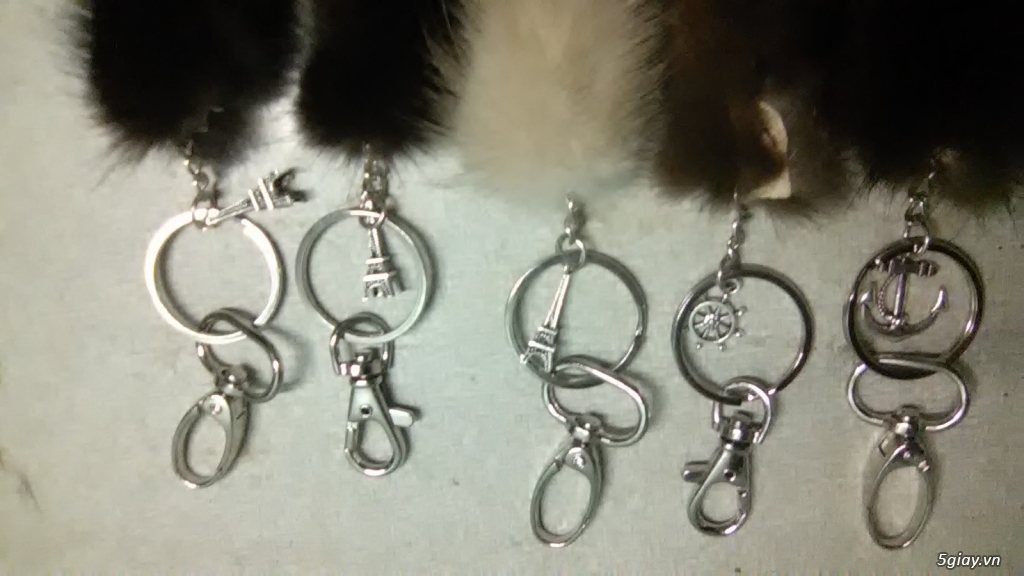 Bán da đuôi chồn làm móc khóa(da thật100%) - 4