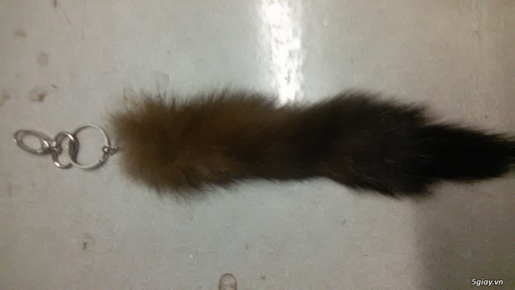 Bán da đuôi chồn làm móc khóa(da thật100%) - 8