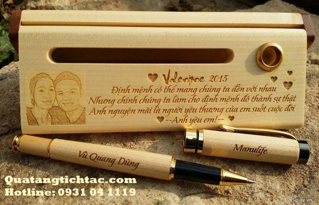 Bút gỗ một món quà tặng sinh nhật ý nghĩa để bạn chọn lựa - 2