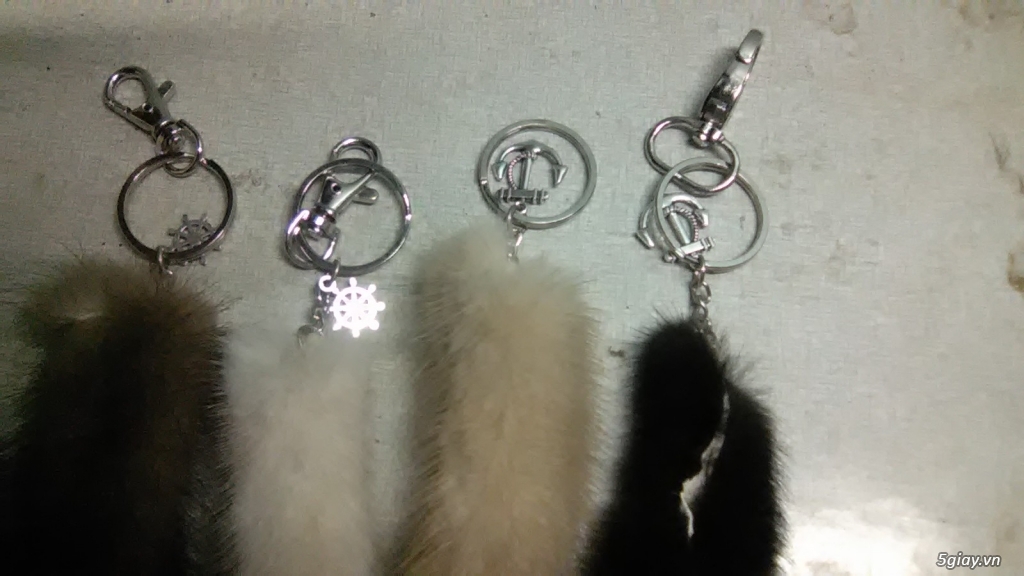 Bán da đuôi chồn làm móc khóa(da thật100%) - 9