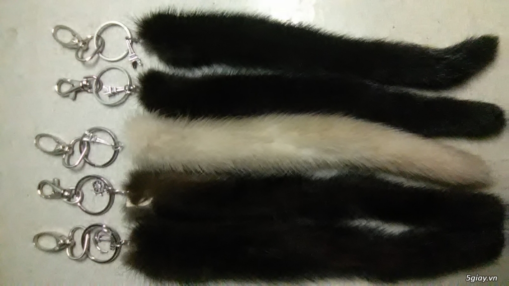 Bán da đuôi chồn làm móc khóa(da thật100%) - 3