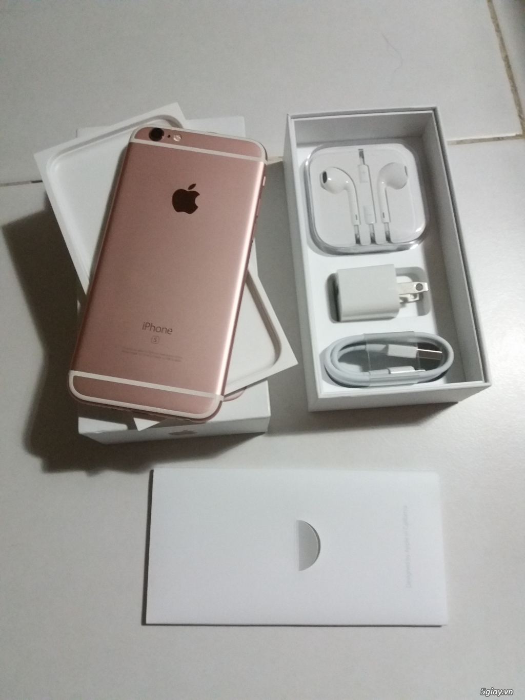 iPhone 6s 128G QT Gold rose (vàng hồng) xách tay Mỹ mới 100% - 3