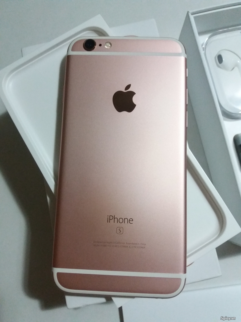 iPhone 6s 128G QT Gold rose (vàng hồng) xách tay Mỹ mới 100% - 2