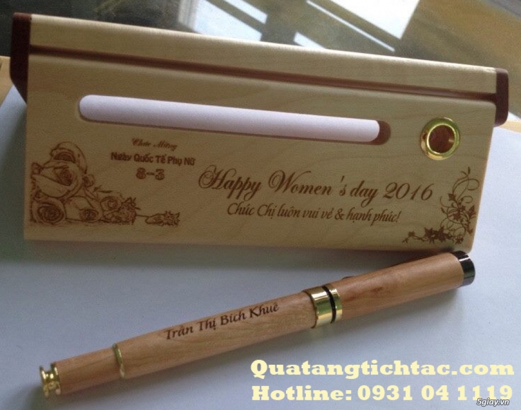 Bút gỗ một món quà tặng sinh nhật ý nghĩa để bạn chọn lựa