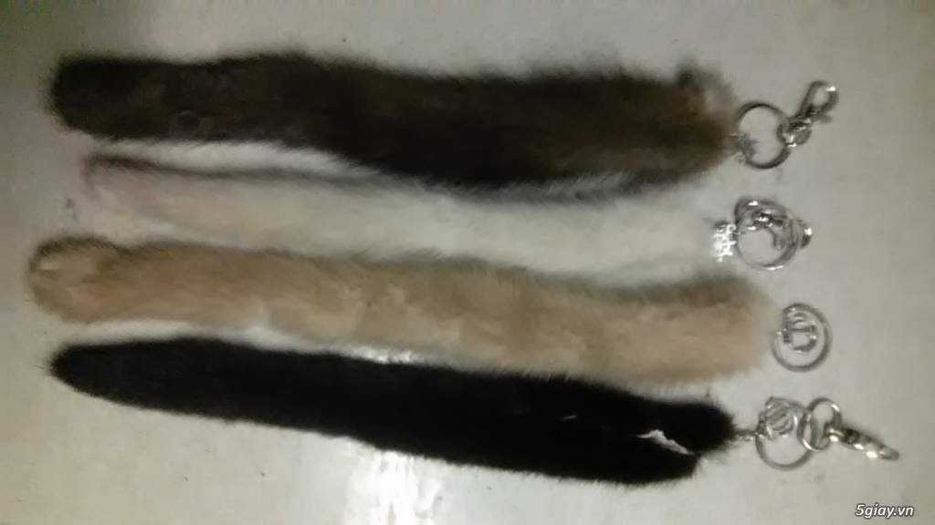 Bán da đuôi chồn làm móc khóa(da thật100%) - 6