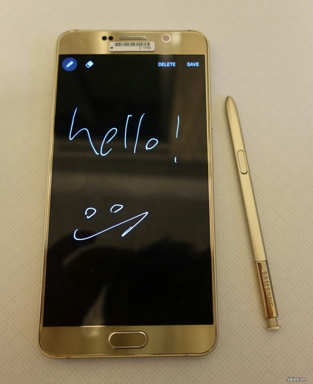 Samsung Galaxy Note 5 Gold 64GB. New 99% quốc tế Mỹ. | 5giay