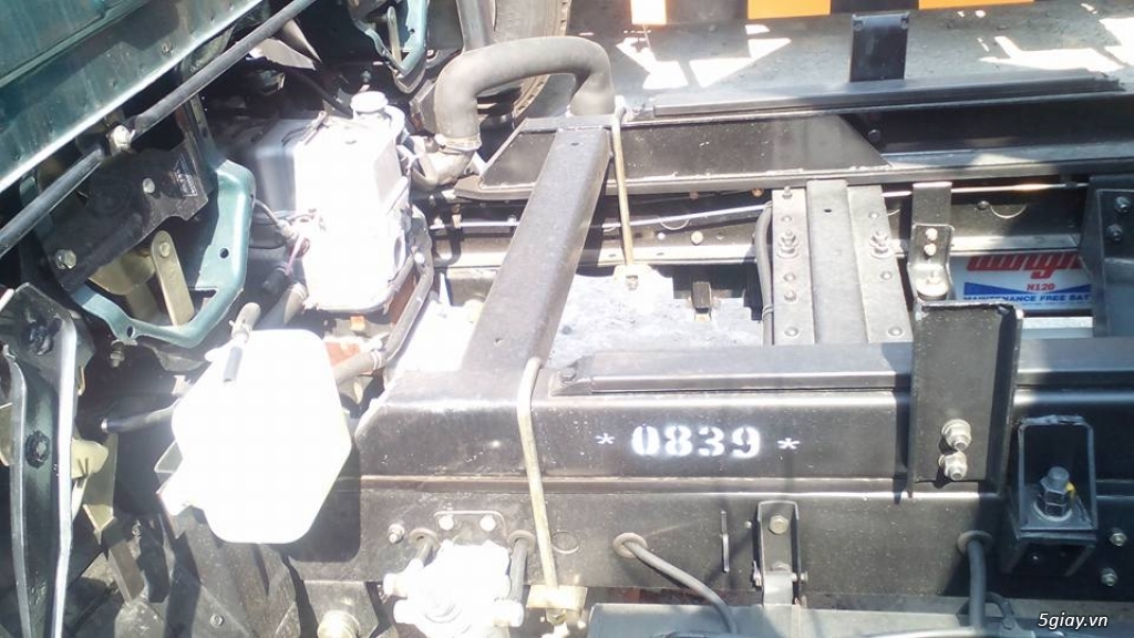 cần bán xe ben cửu long 2 tấn 4,máy huyndai - 4