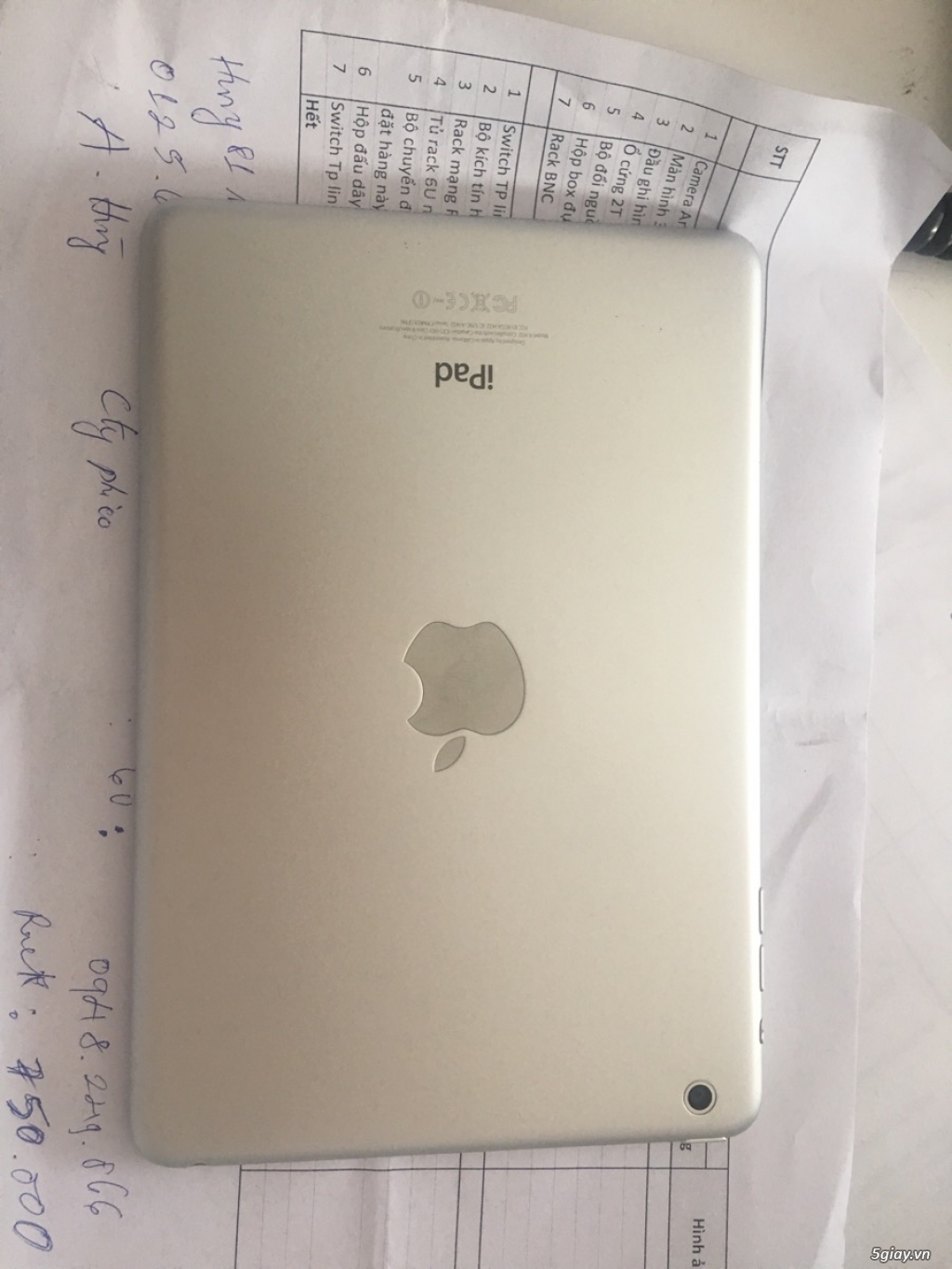 IPAD MINI ĐẸP 99 ZIN 100% 16G ONLY WIFI MÀU TRẮNG  GIÁ 3200K - 2