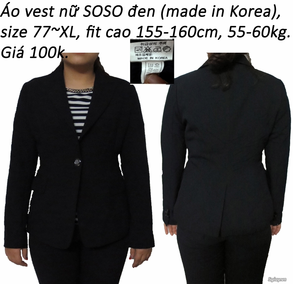 áo khoác Korea, túi trang điểm da xịn... - 3