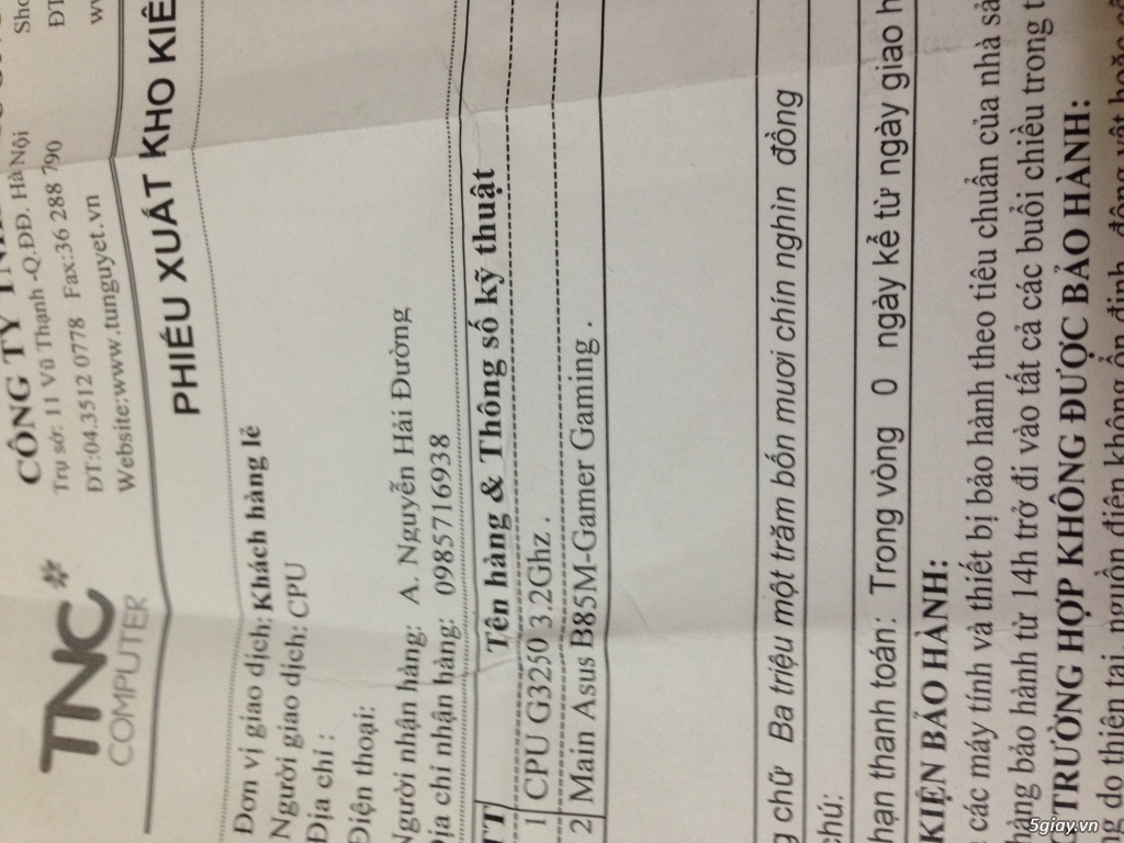 Bộ máy tính khủng Gaming B85M GAMER - 2