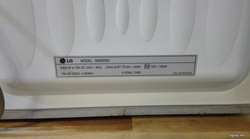 LÒ VI SÓNG LG MS2029U - 3
