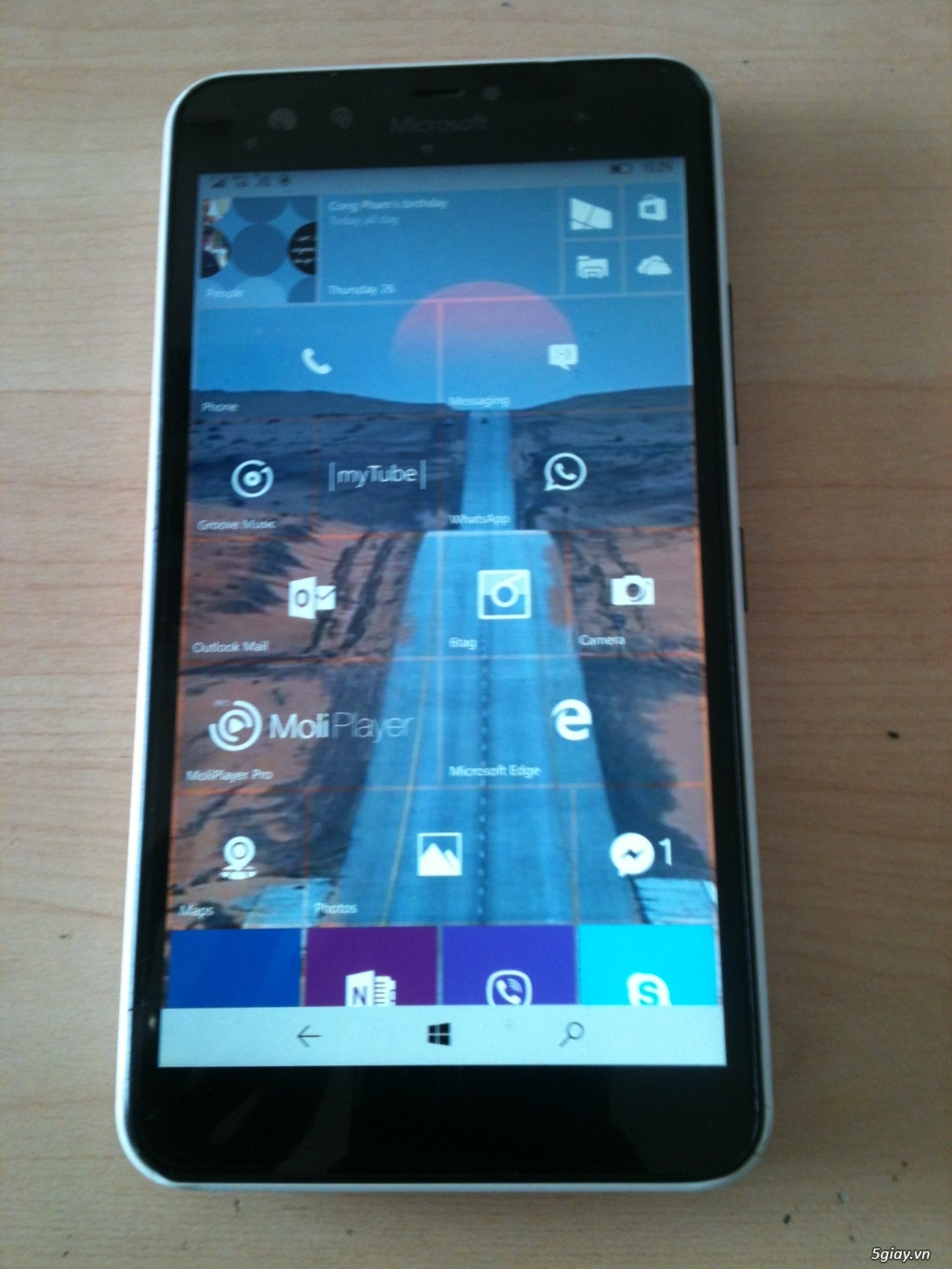 Lumia 640XL Ốp lưng gỗ 2,5 triệu - 3