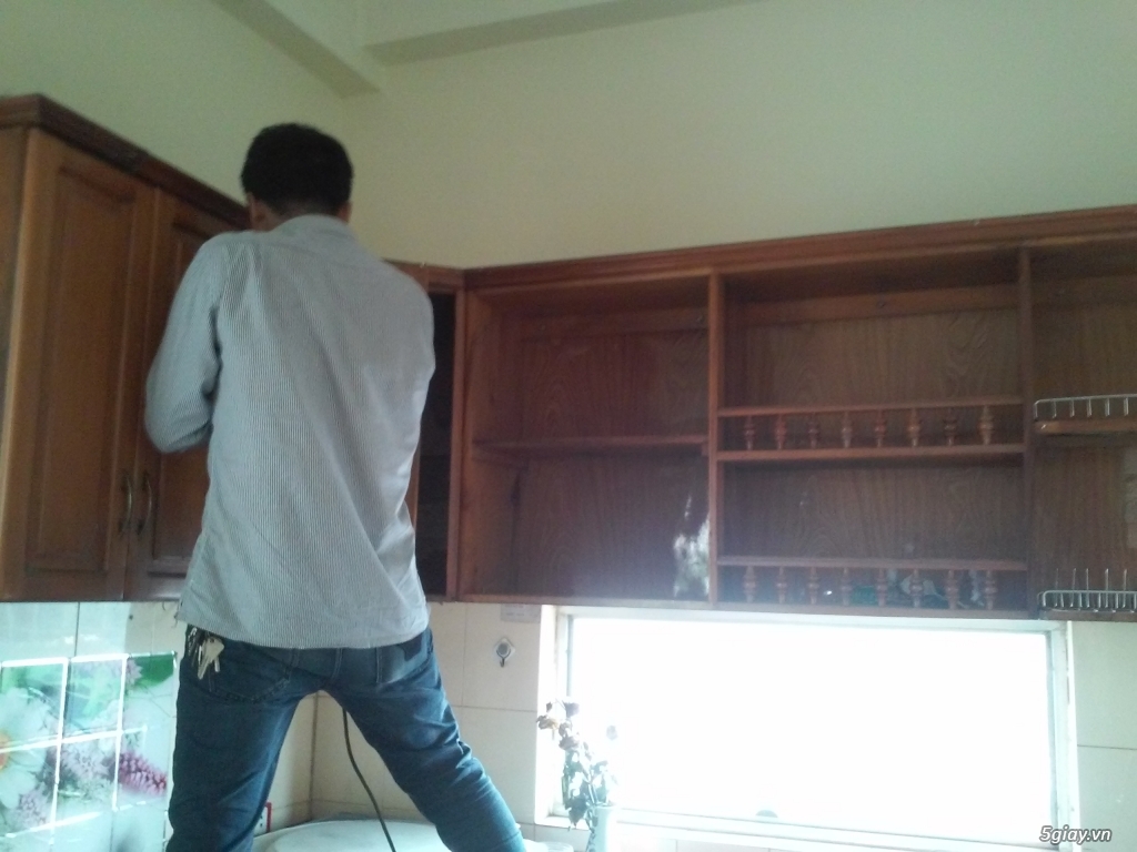 Xưởng mộc đóng đồ gỗ, đóng tủ bếp,kệ, sửa chữa đồ gỗ tại nhà 0942276581 - 3