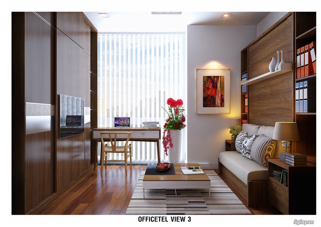 Cần bán căn hộ Officetel 181 Cao Thắng. Giá tốt nhất thị trường 1,1 tỷ/căn(VAT),Cam kết cho thuê lại - 1