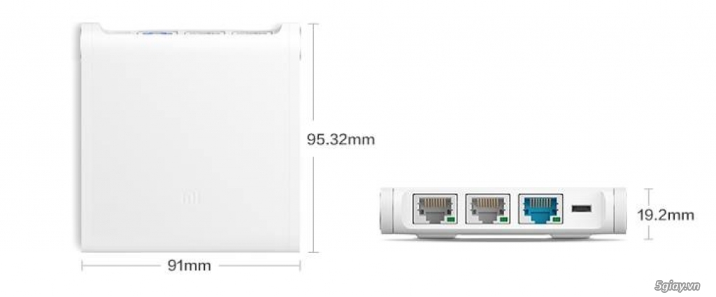 Xiaomi Mi Wifi Router 3: 4 râu giá 630.000