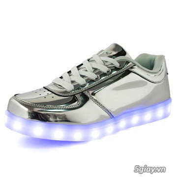Giày phát sáng đèn led siêu đẹp, phụ kiên phát sáng - 6