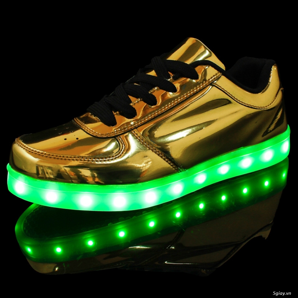 Giày phát sáng đèn led siêu đẹp, phụ kiên phát sáng - 10