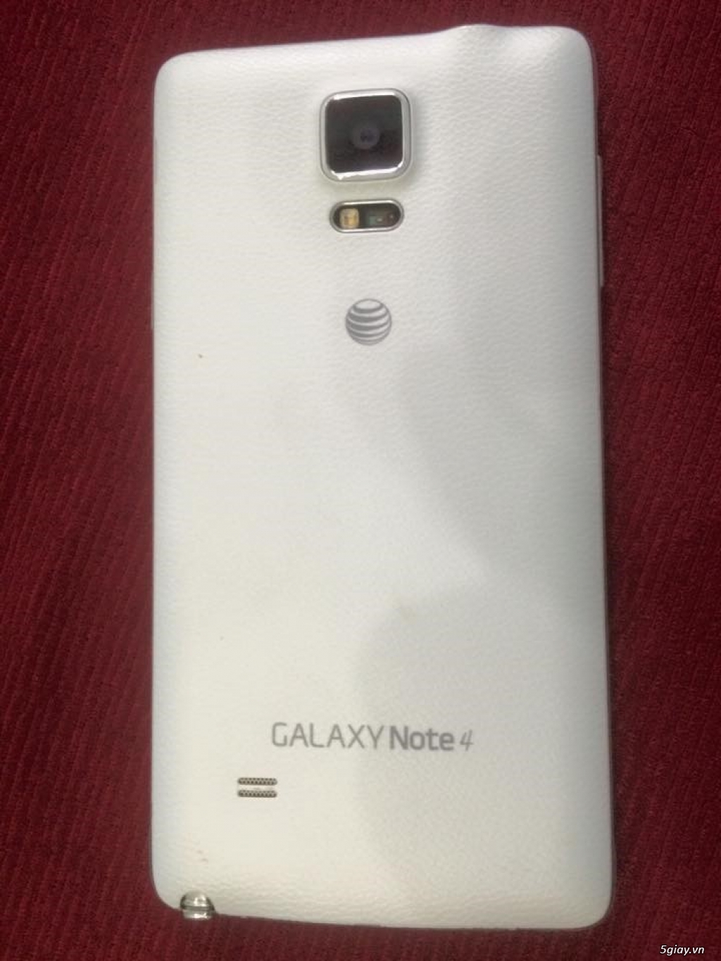 samsung galaxy Note 4 AT&T trắng nguyên zin giá mềm mại - 2