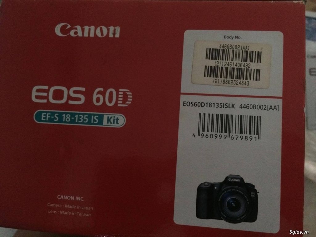 Canon - 60D - Full box - Khánh Long - 10