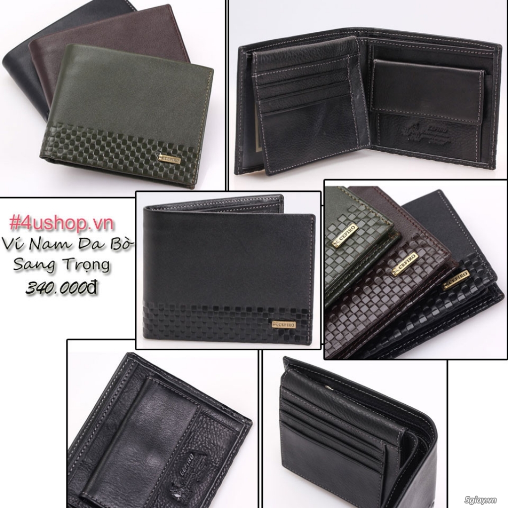 TỔNG HỢP CÁC MẪU VÍ BÁN CHẠY NHẤT THÁNG 5 - 1