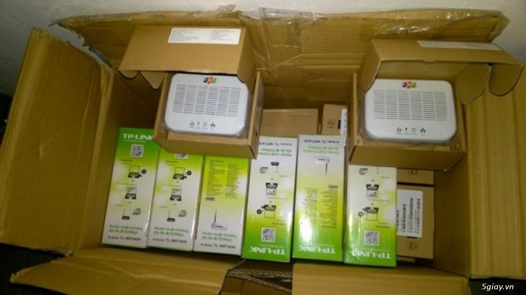fiber-router-wifi-modem: tplink, Draytek, fiber quang Gpon, linksys, totolink - 1