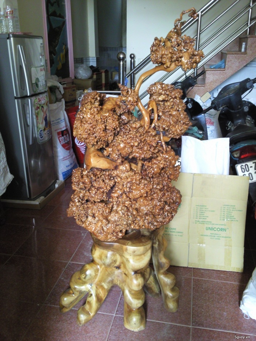 Bán lộc bình, di lặc, phúc lộc thọ, gốc nu các loại gỗ... giá rẻ - 25