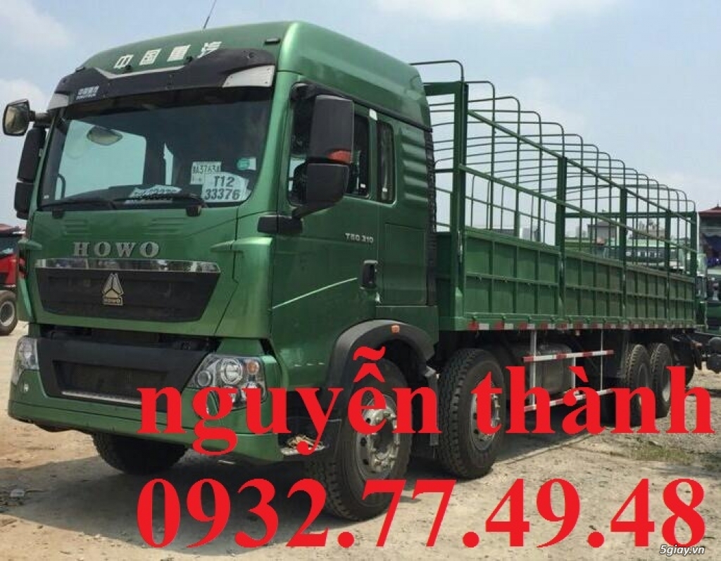 xe tải howo t5g nhập khẩu nguyên chiếc giá cực rẻ - 1