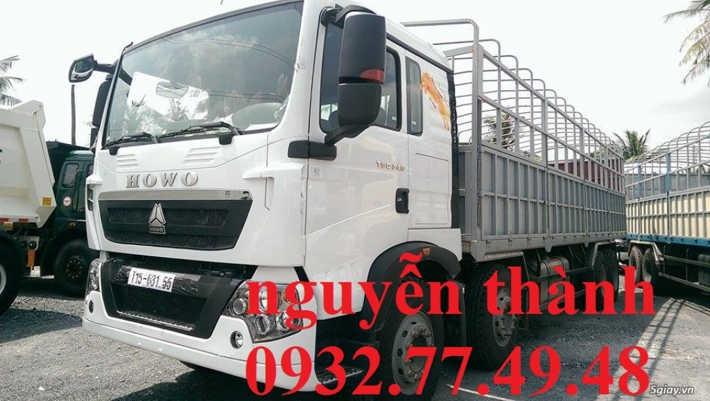 xe tải howo t5g nhập khẩu nguyên chiếc giá cực rẻ