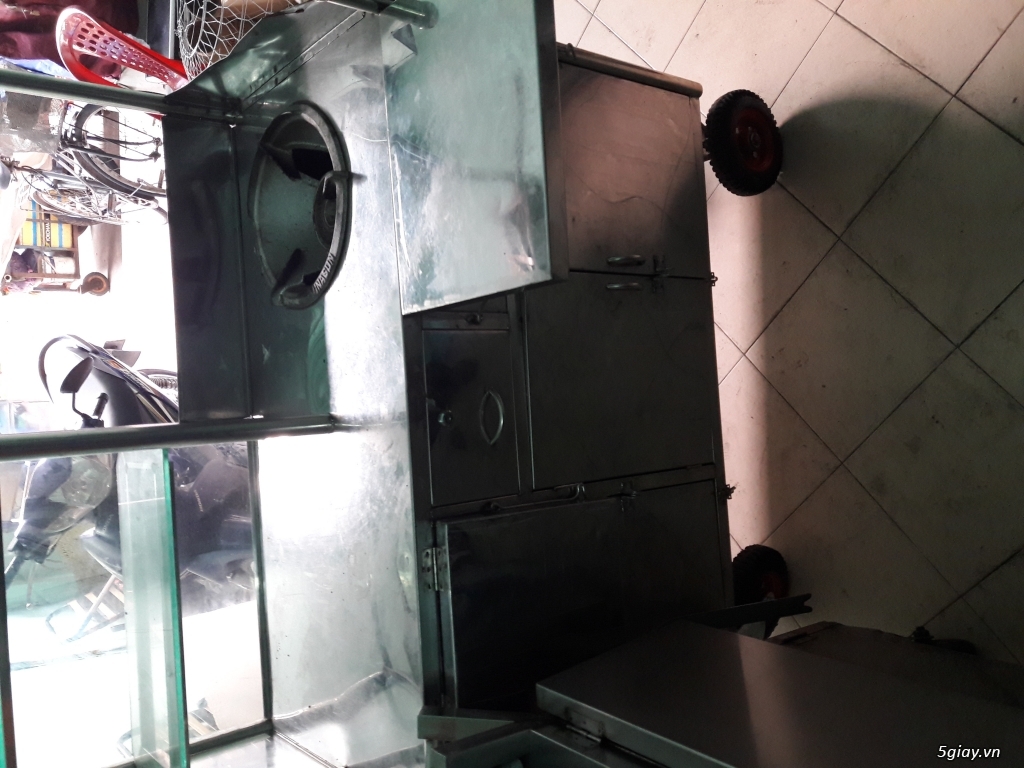 Cần bán xe bánh mì chả cá và tất cả dụng cụ bán hàng - 2