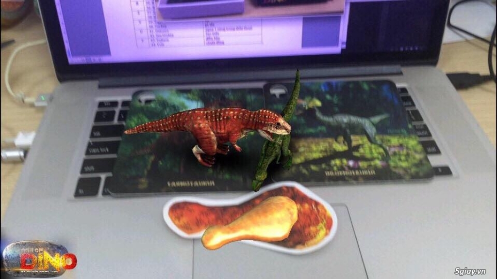 Bộ Thẻ AR Dino Age - Kỷ nguyên Khủng Long (3D) - 3