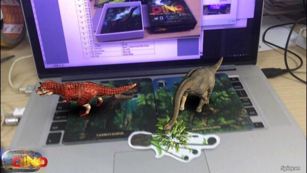 Bộ Thẻ AR Dino Age - Kỷ nguyên Khủng Long (3D) - 1