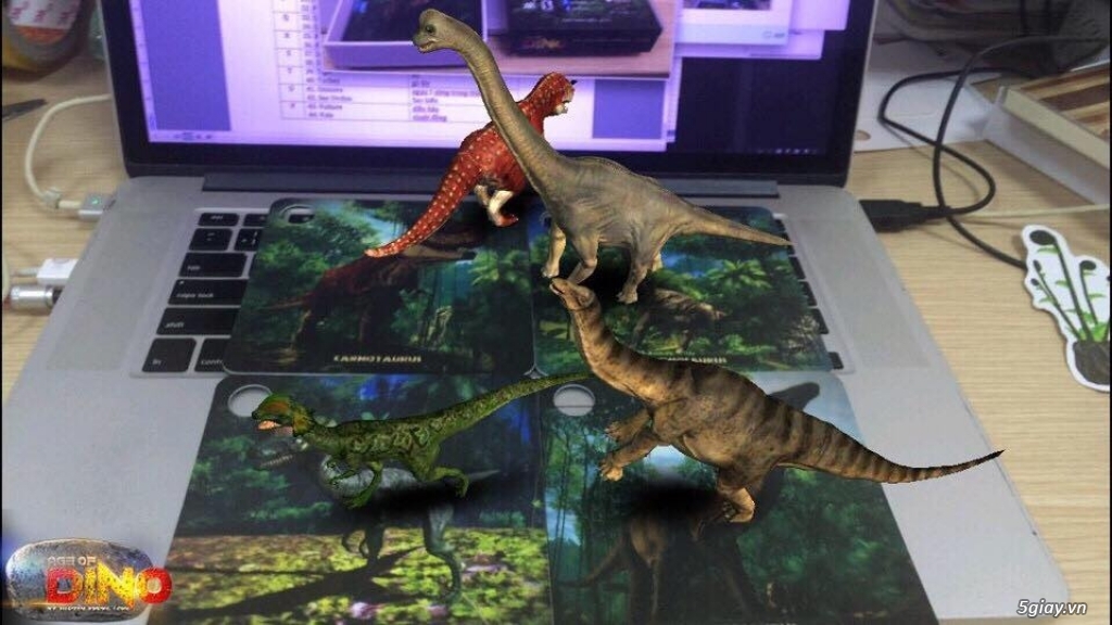 Bộ Thẻ AR Dino Age - Kỷ nguyên Khủng Long (3D) - 2