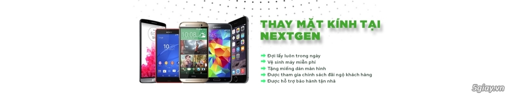 [ Nextgen ] Sửa chữa ép kính các dòng smartphone taplet iphone,sony,samsung,hkphone,asus....