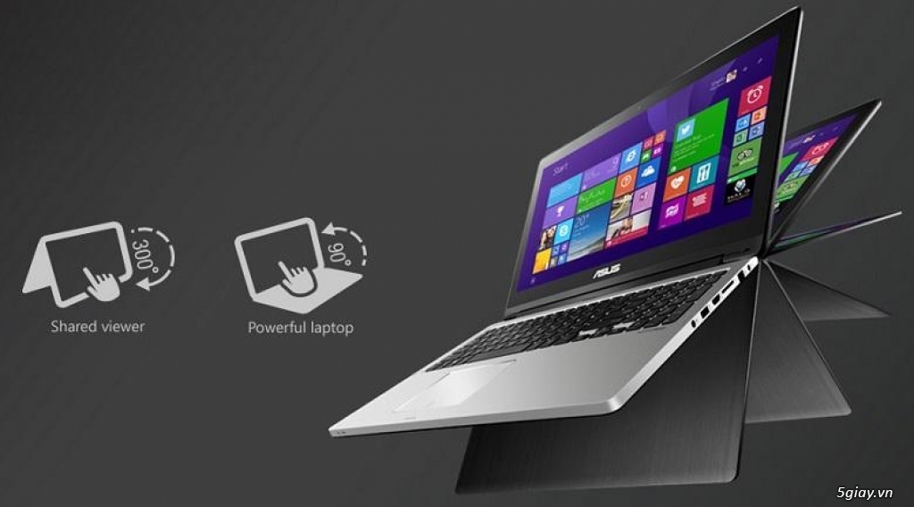 Laptop Asus TP500LA i3 4030U/4G/500G/Win10 (BH 2017)