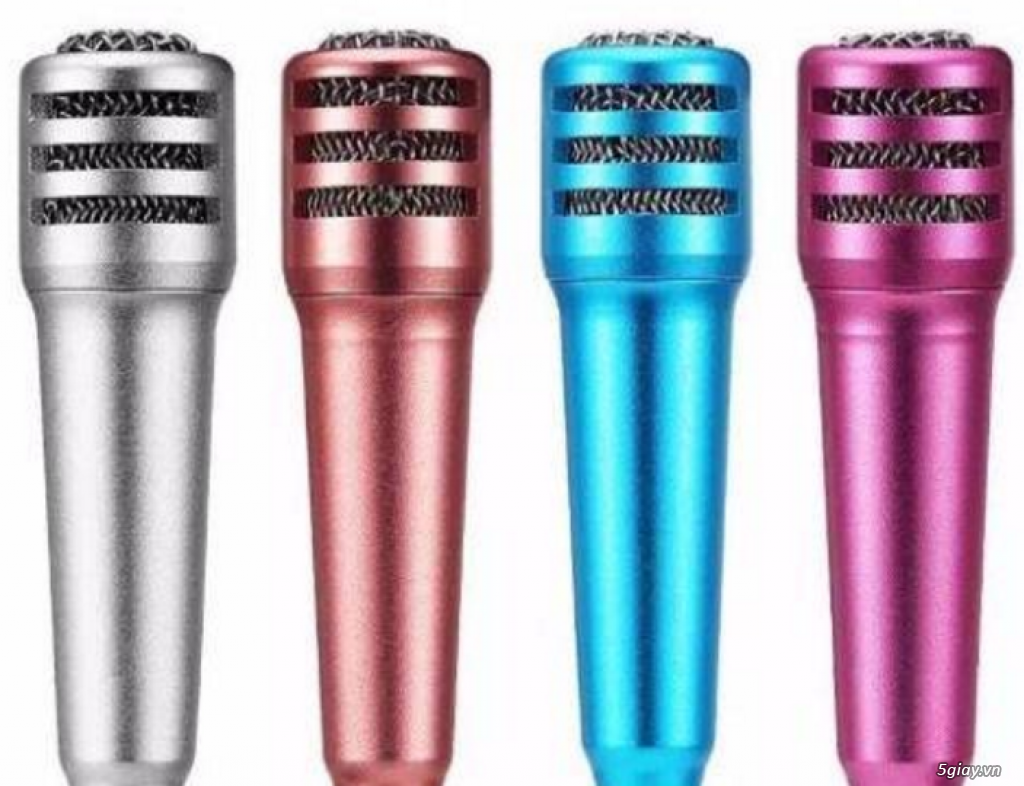 Mic hát karaoke mini cho iphone, ipad - 4