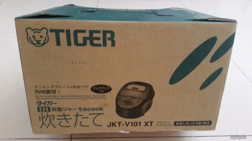 Nồi cơm điện từ Tiger, nhập từ Nhật, mới 100% - 4